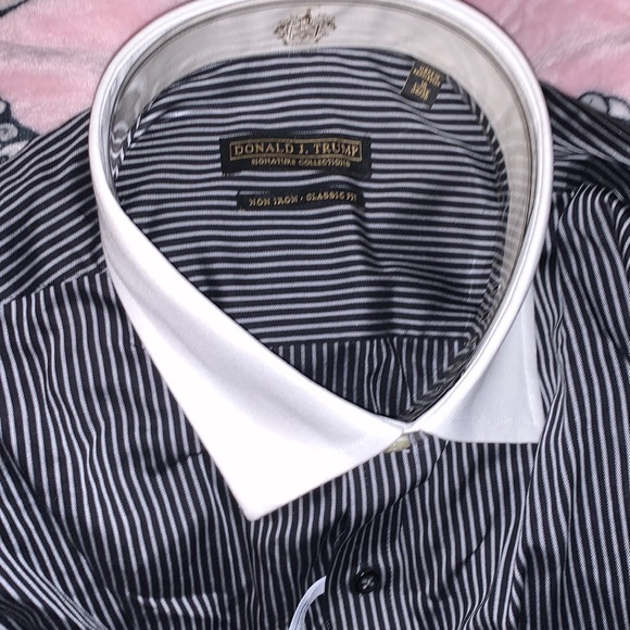 NWT Donald Trump Striped Shirt - Picture 2 of 4